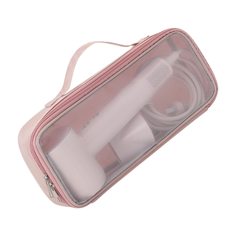 Portable Nylon Protector Sleeve For Blow Dryer And Flat Irons, Interior Zippered Closure Holder, Heat Tool Organizer