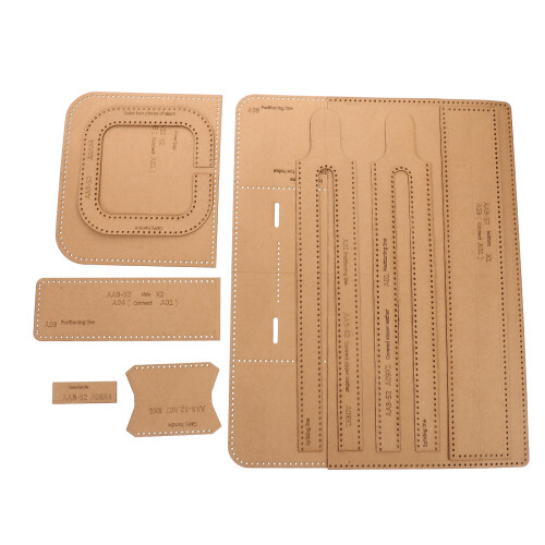 Bag Making Templates Laptop Aktentasche Muster Khaki