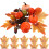 2 Sets Künstliche Kürbisse Ahornblätter Herbstdeko 1