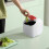 Mini Tischmülleimer Mit Druckdeckel 1 6