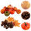 2 Sets Künstliche Kürbisse Ahornblätter Herbstdeko 11