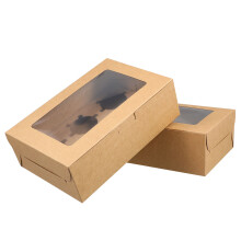 10Stk Kraftpapier Cupcakeboxen Muffinschachteln 6 Hohlräume