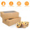10Pièces Cupcakes Kraft Inserts Fenêtre 11