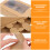 10Pièces Cupcakes Kraft Inserts Fenêtre 6