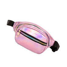1St Wasserdichte Hüfttasche Für Reisen Outdoor Sport (Pink)