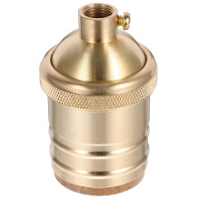 Socket Retro Kupfer Lampenfassung 6,00x3,40x3,40 Cm Golden