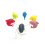 36 Pezzi Segnavino In Silicone Con Design 10