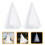 Schleier Polyester 2 55,1x51,2x0,4 Zoll 10