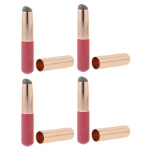 4 Pcs Pinceles Para Labial Aplicador Mujer Maquillaje