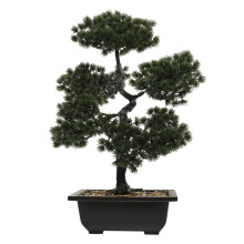4 Pezzi Albero Bonsai Artificiale Realistico In Vaso Decorativo