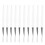 20 Pezzi Maschera Bastoncino Trasparente In Nylon Per 4