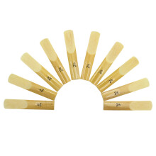 10 Stuks Bas Sopraan Saxofoon Rietjes 9,70x7,80x1,10 Cm