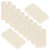 Multifunctionele Spaanders Nivelleerder 30 Stuks Wit Plastic Keuken 4