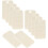 Multifunctionele Spaanders Nivelleerder 30 Stuks Wit Plastic Keuken 11