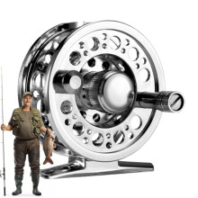 Fly Fish Reel - Precision Casting Fly Reel, Quick Release Mechanism, Durable Aluminum Alloy Construction