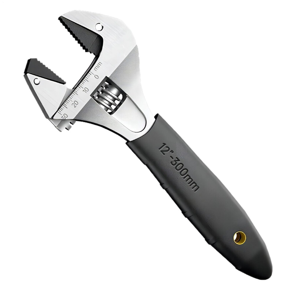Ratchet Wrench 10-Inches, Locking Adjustable Wrench, Portable Tool Pliers For Car Maintenance, Plumbing And Home Repair 9393856403592