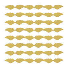 50St Gouden Taartdecoratie Van Papier Voor Feestjes