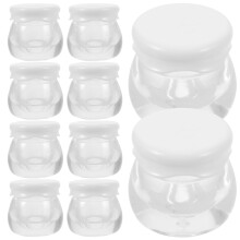 10 Pezzi Contenitori Cosmetici Riutilizzabili Per Crema