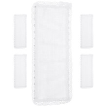 Raindrops Bladwijzer Om Te Borduren Diy Ontwerp Wit Polyester 5 Stks