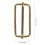 100 St. Rugzak Accessoires Lengteverstelling Sluitingen 3