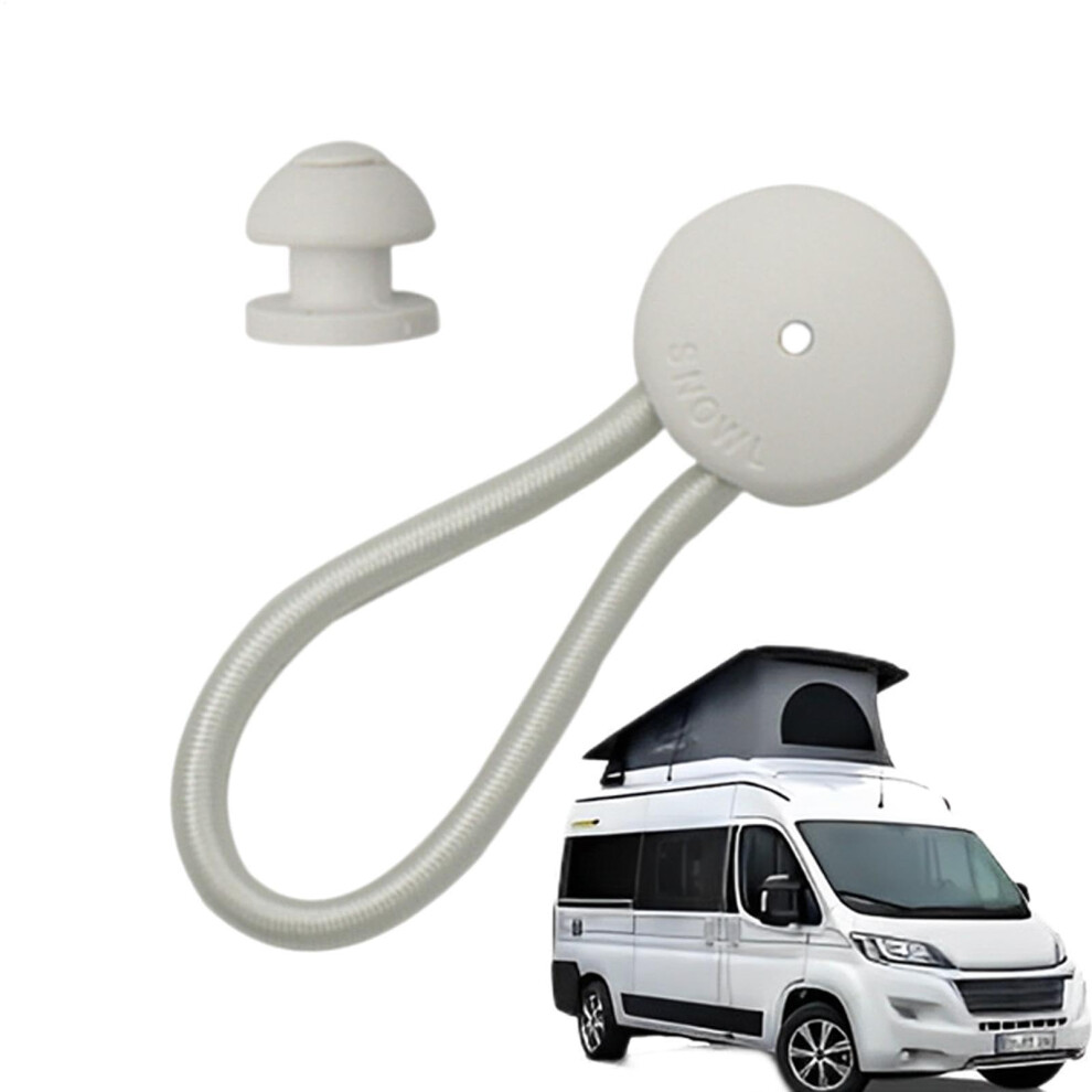 Boat Bungee Shock Cord Clip White Canvas Covers Fastener Knob Clip For Marine Yacht Truck Trailer Rv Covers 9016109462084