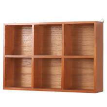 Vintage Schreibtisch Organizer Holzgehäuse Multifunktionales Kabinett