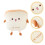 Cojín De Peluche Con Dibujos Almohada Caliente Para Manos 5