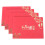 4 Pièces Cartes De En Rouge Pour An Chinois 4