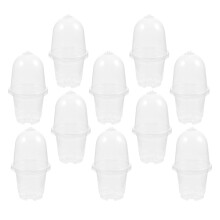 10 Set Vasi Semenzaio Trasparenti Areati Per Piante