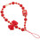 Strap Téléphone Court Rouge PVC Multiusage 11