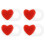 4 Pezzi Copriobiettivo A Cuore Per Webcam Laptop E Tablet 2