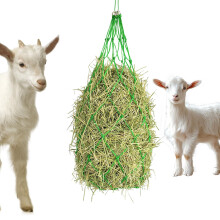 Hay Nets for Slow Feed Intake, Hay Rack And Hanging Mesh Bag For Animal Feeding And Storage, Various Sizes