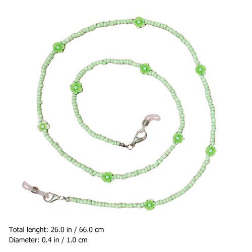 Beads Maschera Collana Con Gancio Retentore Indossare 1