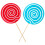 2 Pezzi Lollipop Decorativi Per Dolci Lecchino 11
