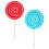 2 Pezzi Lollipop Decorativi Per Dolci Lecchino 10
