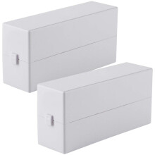 2St Compacte Nagelbit Organizer Met 30 Slots Voor Nagelstudio
