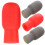 4 Stuks Drumoefening Percussietips Drumstokbescherming 8