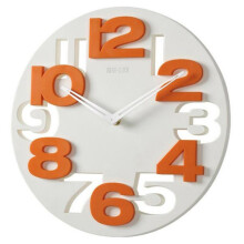 Retro Wall Clock Led Display Sticker Decor Large