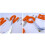 Retro Wall Clock Led Display Sticker Decor Large 5