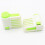 5 Paires Outils DIY Coupe-Gâteau Ajustable 5 Couches Vert 11