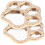 2 Unidades Patinha Strass Maquiagem 1