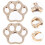 2 Unidades Patinha Strass Maquiagem 7