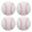 Balls Voor Baseballtraining Wit 4 10
