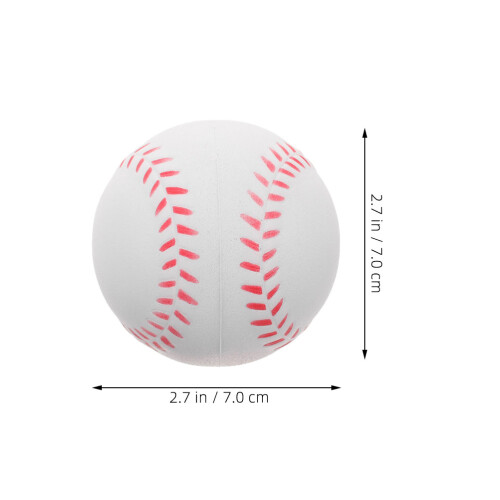 Balls Voor Baseballtraining Wit 4 1
