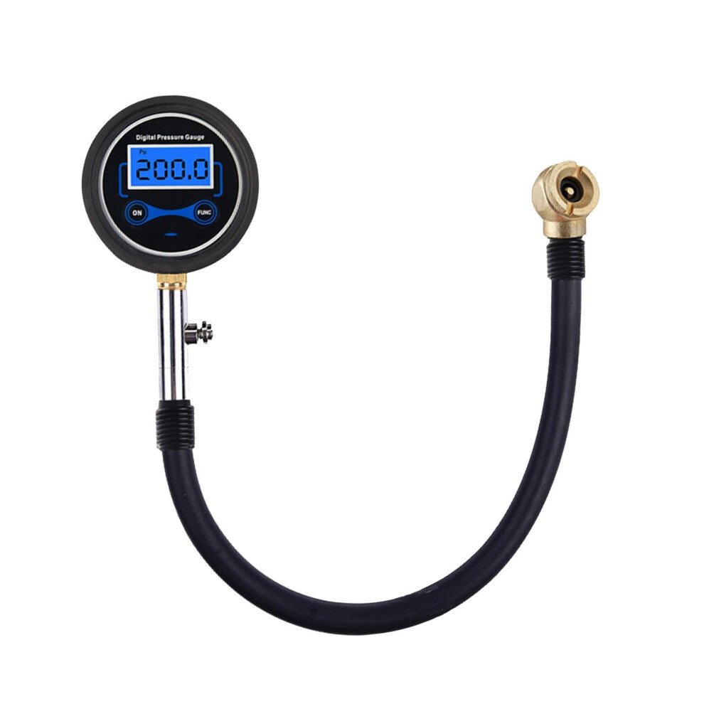 Tire Pressure Gauge With Lcd Screen 200 Psi Digital Multifunctional For Bikes, Suvs, Vehicles 9393856405961