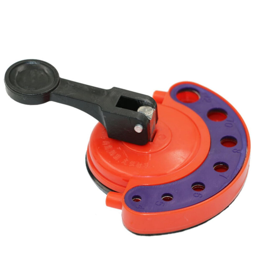 Adjustable Glass Hole Drill Bit Locator With Suction Cup Base For Tile Punching And Positioning Glass Marble Surfaces 9354506295875