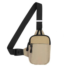 Crossbody Slings Bag Small Size Waist Pack With Phone Holder For Gym Workout Cycling Running