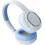 Wireless Computer Headset Over-Ear Ergonomic Fit, Lightweight Foldable Earpiece, Blue, Compatible With PC and Laptop 5