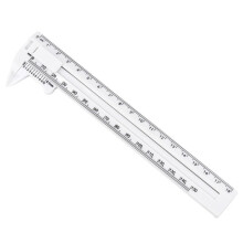 Plastic Vernier Caliper 0-150mm And 0-180mm Measuring Instrument Double Scale Jewelry Diameter Micrometer White