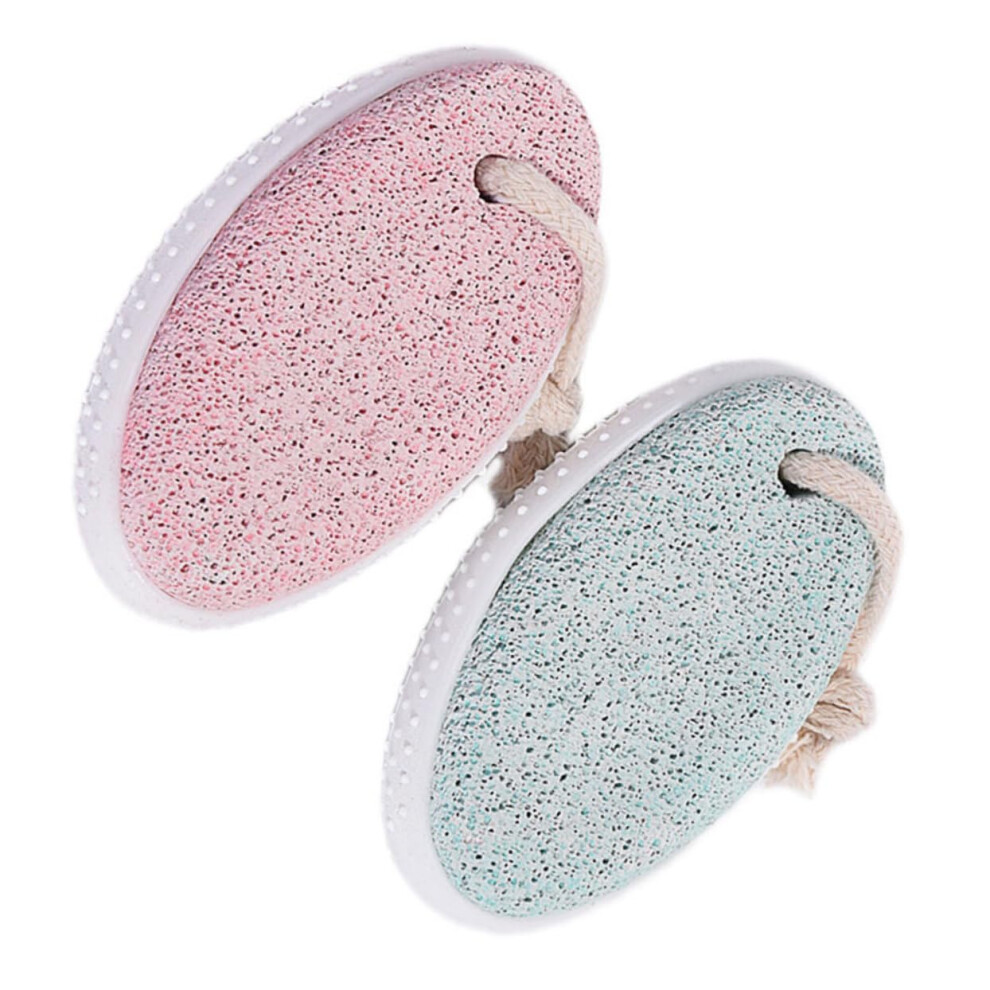 Foot Stone Callus Remover 2-Pack Natural Pumice Stone Scrubbers For Dead Skin Foot Care Exfoliation Tool Soften Corns